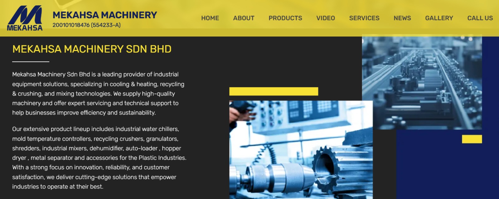 Top Machinery Suppliers Supporting Malaysian Manufacturing Industry | Mekahsa Machinery